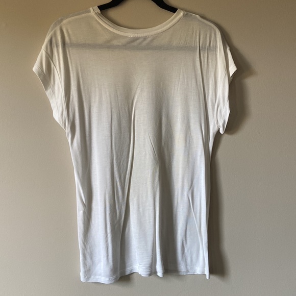 ZARA Statement White tee-shirt - Picture 4 of 5